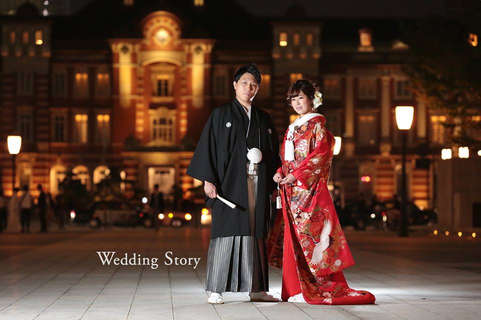 和装ロケーションを東京駅で撮影 K S様 フォトウェディング 結婚写真 前撮りはweddingstory ウェディングストーリー