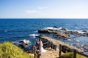 雄大な自然の中で...城ヶ島